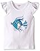 Gymboree Girls' Sparkle Fish Flutter Sleeve Graphic Tee