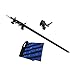 LimoStudio Boom Arm with Light Stand Tripod Mount, Max 82 inch Long Crossbar Arm, Length Adjustable, Compatible with Any Tripod Stand, Counter Weight Sand Bag, AGG289