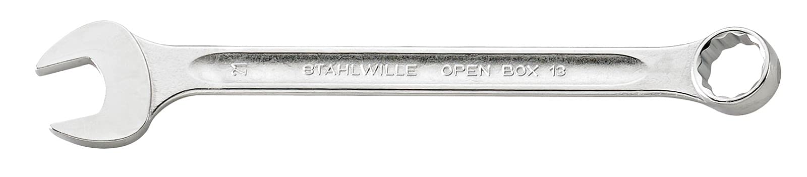 Stahlwille 1321 Combination Spanner 21mm, Chrome Alloy Steel, Silver, 21 mm — image 1