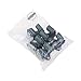 NUOLUX Mop and Broom Holder Wall Mounted Garden Storage Rack 5pcs (Grey)