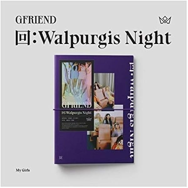 Gfriend 回:Walpurgis Night 3rd Album My Way Version CD+60p
