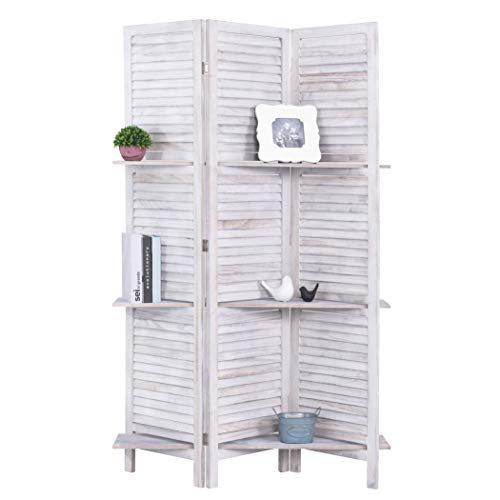 Buy RHF 3 Panel 5.6 Ft Tall Partition Wood Room Divider, Wood Folding
