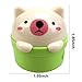 8pcs Lovely Cute Cartoon Animal Pussy Cat Owl Pencil Sharpeners with Double Sharpener Holds for Kids CSPRING