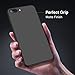RANVOO iPhone 8 Plus Case, iPhone 7 Plus Case, Slim Fit Shell Ultra Thin Anti-Scratch Minimalist Matte Finish PC Hard Cover - Premium Packaging - Matte Black