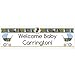 Blue Camo Baby Shower 5 Ft. Large Personalized Banner