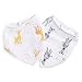 aden by aden + anais bandana bib 2 pack, safari babes- giraffe/zebra