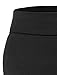 LE3NO Womens Lightweight Flared Midi Skater Skirt with Stretch