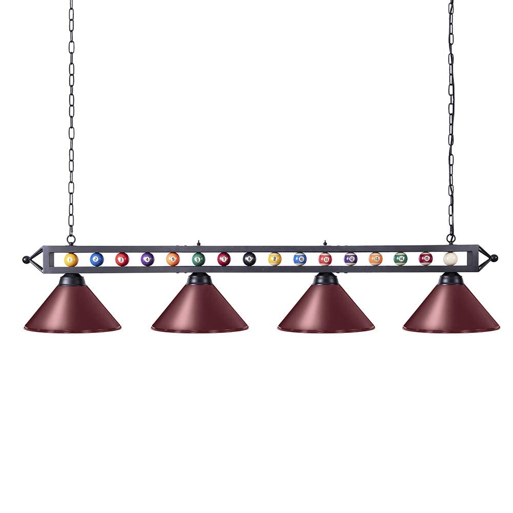 Wellmet Pool Table Light for Billiard Table, 4