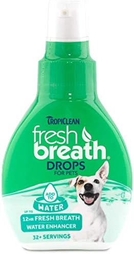 dog breath water drops