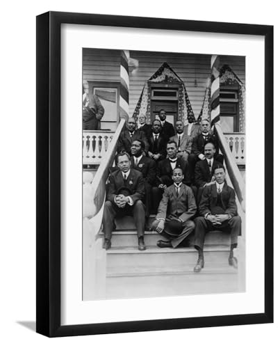 ART.COM Wall Art Print Booker T. Washington, Second Row, Center, with His Assoc…