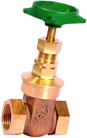 Rv 1001 Premium Pack Bronze Gate Wall Volve (Extra Heavy) Screwed Ends (50Mm)