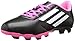 adidas Performance Conquisto Firm-Ground J Soccer Cleat ,Black/White/Solar Pink,3 M US Little Kid