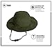 Fishing Hat for Men & Women - Boonie Hat w/UV Sun Protection for Camping, Outdoors, Hiking, Safari, Beach, Gardening UPF 50+ Army Green