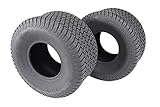 Set of Two 20x10.00-8 4 Ply Turf Tires for Lawn & Garden Mower 20x10-8