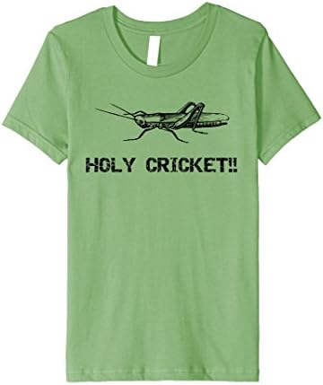 Kids Premium Holy Cricket!! Funny Insect T-Shirt 8 Grass