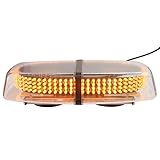 XKTTSUEERCRR Amber Vehicle Car Truck Emergency Hazard Warning 240 LED Mini Bar Strobe Flash Light