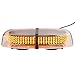 XKTTSUEERCRR Amber Vehicle Car Truck Emergency Hazard Warning 240 LED Mini Bar Strobe Flash Light
