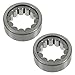 TRQ Wheel Bearing & Seal Rear LH & RH PAIR for GM Hummer Isuzu Saab Pickup Truck