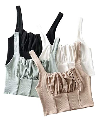 FASBB-Estate-Donne-Ragazza-Serbatoi-TopSleeveless-Crop-Vest-Top-Canotta-Canotta-Cinghia-Corsetto-Bustier-Top-Y2K-Estate-Streetwear