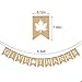 Rainlemon Give Thanks Burlap Garland Bunting Banner Happy Thanksgiving Day Party Home Decoration
