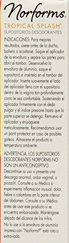 Norforms Suppositories Tropical Splash 12 Count - Thumbnail 2