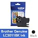 Brother Printer LC3011BK Singe Pack Standard Cartridge Yield Upto 200 Pages LC3011 Ink Black
