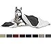PetAmi Dog Blanket for Medium Large Dogs, Pet Bed Blanket Cat Puppy Kitten, Fleece Furniture Couch Cover Protector Sofa Car, Soft Sherpa Dog Throw Plush Reversible Washable, 40x60 Dark Gray