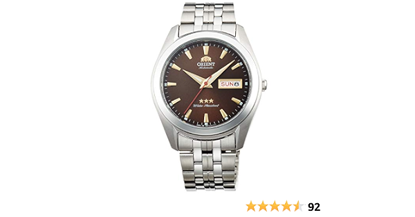 Orient Tri Star Automatic Brown Dial Men's Watch RA-AB0034Y19B :  Amazon.com.au: Clothing, Shoes \u0026 Accessories