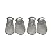 Far Edge Aquatics Nylon Mesh Filter Sock -200Micron- Aquarium Filter/Media Bag - 4 Pack