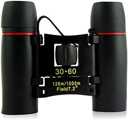 FANGDA Mini Folding Bionoculars 30x60 Zoom Optics Telescope for Bird Watching Travel and Hunting