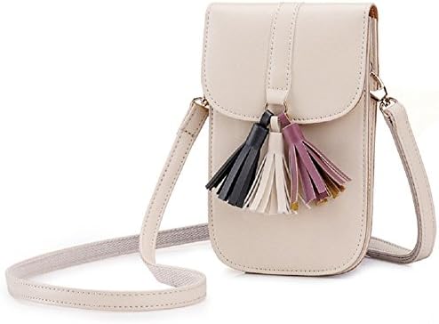 iPhone 6 6S Plus Wallet Case, UrmissTassel PU Faux Leather Cross Body Bag Womens Purse Ladies Handbags