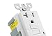 Paladin 20A Tamper Resistant GFCI GFI Receptacle Outlet w/ Wallplate & LED Indicator - UL Certified, White, 20 Amp 125v (10 Pack)