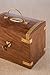 Rusticity Wood Coin Bank for Kids and Adults - Treasure Chest design | Handmade | (5.25x3.25 in)