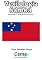 Livro Vexilologia para a bandeira de Samoa Com display TFT programado no Arduino