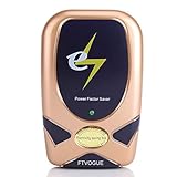 FTVOGUE 28KV Electric Power Saver Home Engergy Factor Saving Box Device Tools US Plug(Gold)