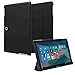 Folio Case for Samsung Galaxy Book 12 - SM-W720NZKATGY - Slim Cover Defender with Smart Folding Stand for Galaxy Book 12 - Black