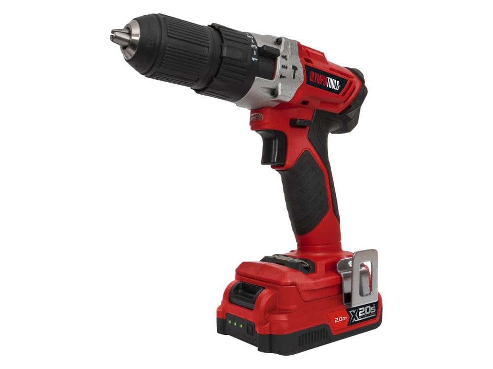Olympia Tools X20S™ Combi Drill 2 x 2Ah