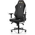 Secretlab Titan Evo Classic Gaming Chair - Reclining, Ergonomic & Comfortable Computer Chair with 4D Armrests, Magnetic Head Pillow & 4-Way Lumbar Support - Black - Leatherette