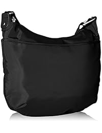 Travelon antirrobo completo Crossbody Bolsa Negro