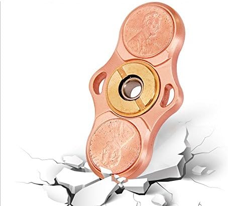 Charm sonic Fidget Spinner High Speed Stainless Steel Bearing ADHD Focus Anxiety Relief Toys For Children and Adult golden