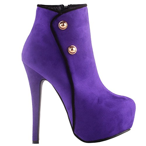 SHOW-STORY-Hot-Two-Tone-Button-Platform-Stiletto-Heel-Party-Ankle-BootieLF80829