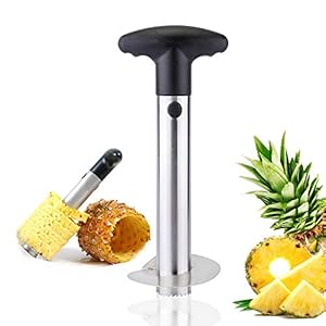 Latauar Snijmachine voor ananas, dunschiller, aardappelschiller van roestvrij staal voor het verwijderen van de schacht…