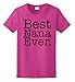 Best Nana Ever Ladies T-Shirt XL Heliconia