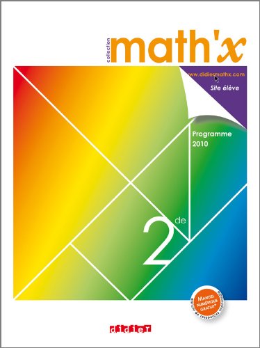 [ Mathématiques], programme 2010, seconde