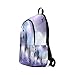 InterestPrint Fantasy Unicorn Faries Casual Backpack College School Bag Travel Daypack
