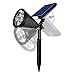 4LED Solar Lamp ,ANOLE Outdoor High-Efficiency Waterproof Heat-Resistant Environmental Protection Energy Saving LED Spotlight Garden Lights for Landscape Camping Home Driveway Party Dekor Wedding 1x