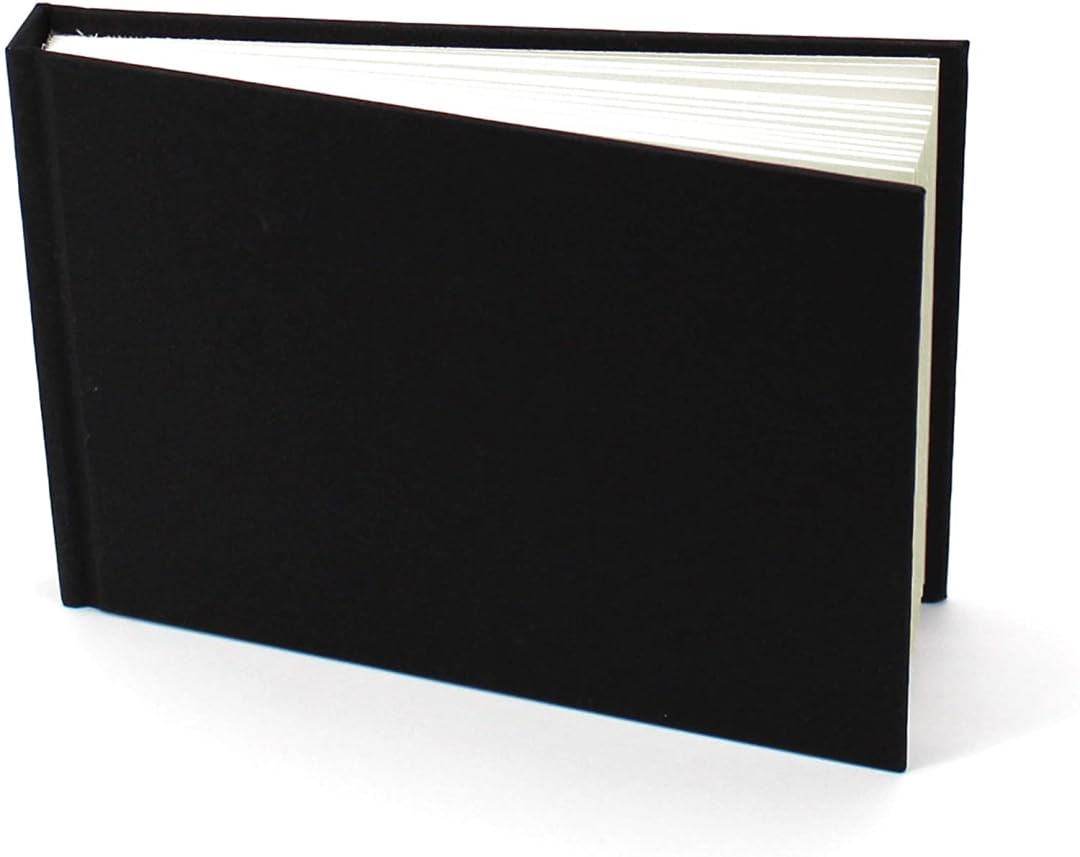 Artgecko A3 Casebound Sketchbook 150gsm 92 Pages | Thick Paper Hardcover Artists Drawing Pad for Pencil Sketching, Pen & Ink, Oil Pastels and Crayons