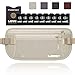 Travel Money Belt for Men Women Waist Wallet Stash Bag RFID Blocking Secure Passport Holder Hidden Under Clothes Waist Pack with 10 RFID Blocking Sleeves Set (Cream)