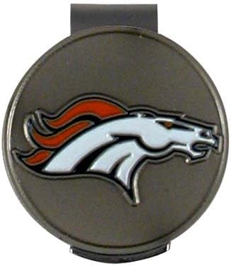 NFL Denver Broncos A01366 Clamshell Hat Clip with 2 Markers