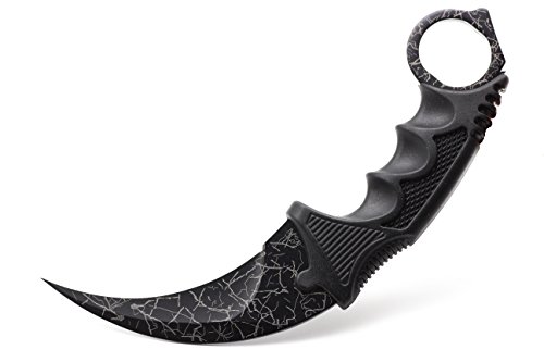 Csgo Karambit Knife Fixed Blade Stainless Steel Tactical Knife with Sheath and Cord Nice Knife for Hunting Camping Fishing and Field Survival(crack) Csgo Karambit Knife Fixed Blade Stainless Steel Tactical Knife with Sheath and Cord Nice Knife for Hunting Camping Fishing and Field Survival(crack)